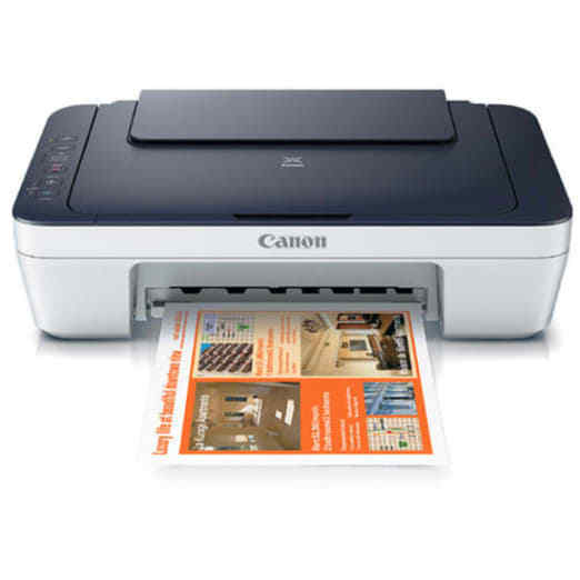 canon printer mg2520 when the second light flashing